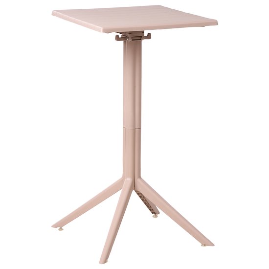 BELIANI LEMNOS - Tuintafel - Beige - Synthetisch materiaal