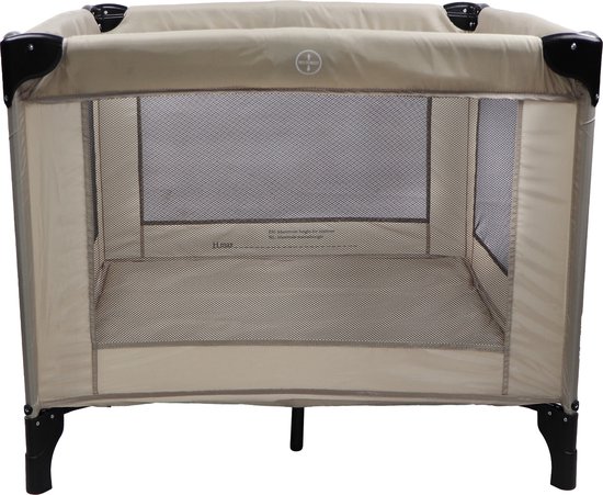 MamaLoes Inklapbare Box voor Baby - Beige - Compacte Kinderbox - Inclusief draagtas - Luuk van Mamaloes — afbeelding 3