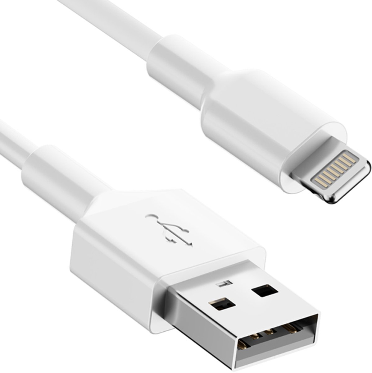ThunderGold Oplader kabel geschikt voor iPhone 50 CM - USB Kabel geschikt voor Lightning - Lader Kabel - Extra Kort