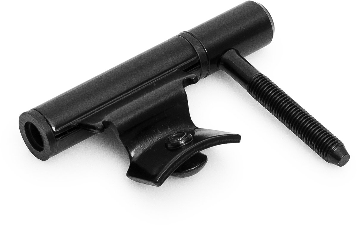 Starx inboorpaumelle - voor stalen kozijn - 78 x 14 mm - zwart