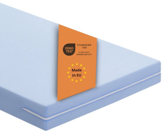 sleepling Comfortschuim matras Basic 20 | 140 x 200 cm | Hardheidsgraad 2 | Made in EU | Wasbaar op 40 graden | Ökotex 100