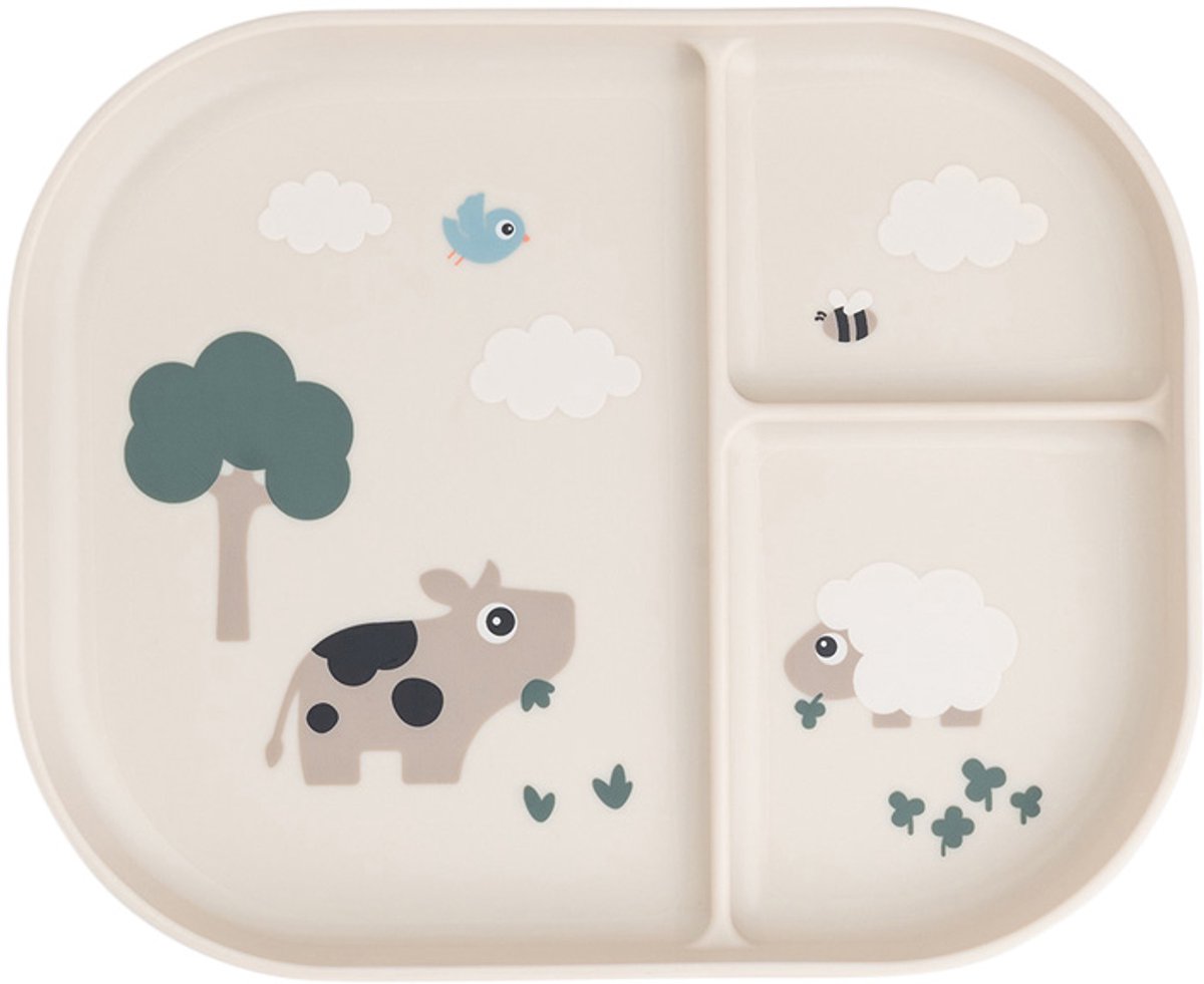 Done By Deer Tiny Farm Vakjes Bord - Sand
