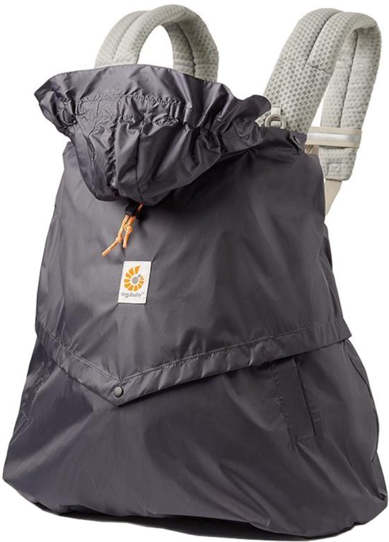Ergobaby Rain & Wind Draagzak Hoes - Charcoal