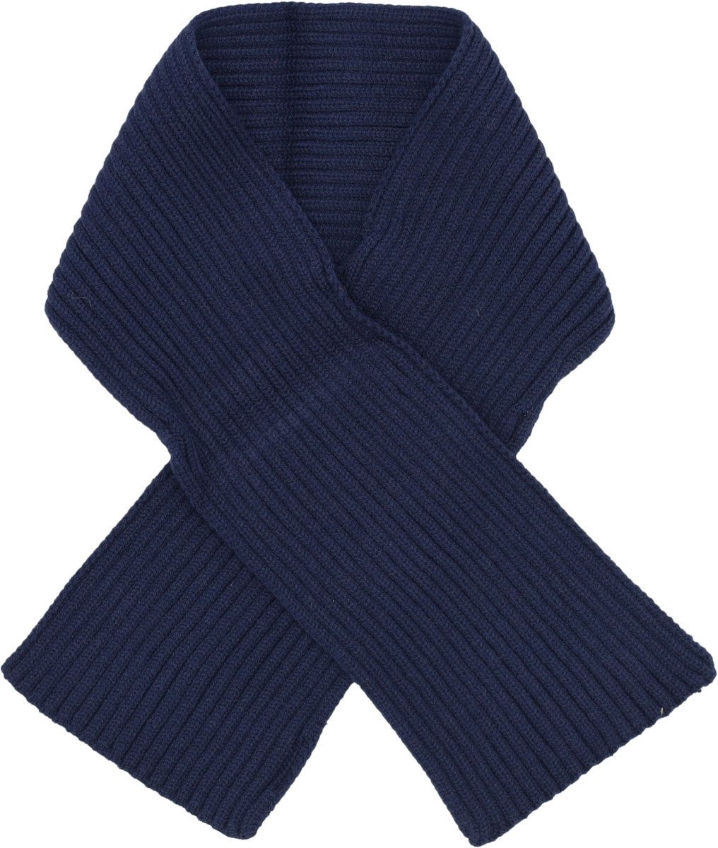 Puck Knit Sjaal - Navy