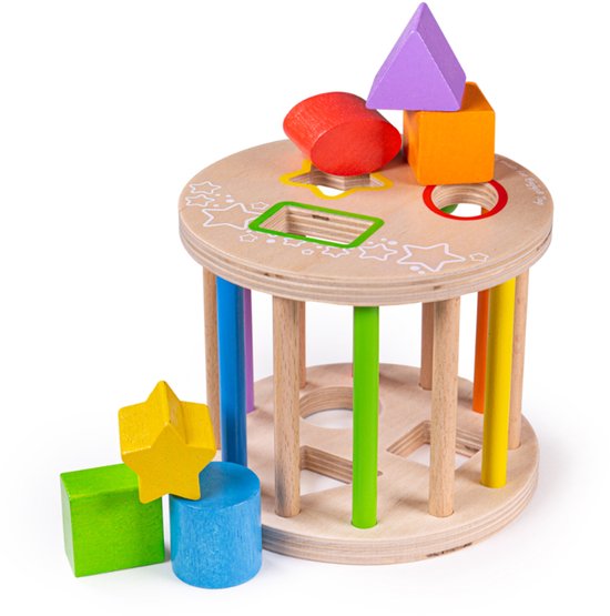 Houten Vormsorteerder van Little Dutch — afbeelding 4