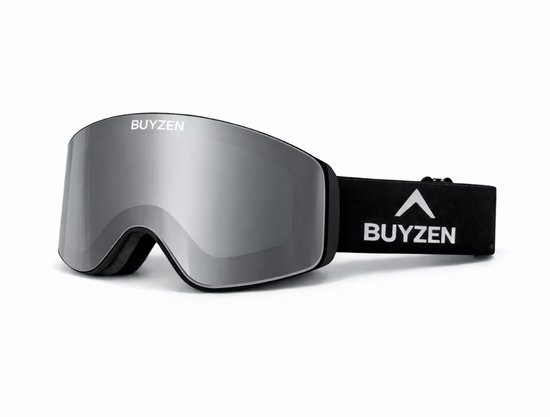 BUYZEN Performance Skibril – UV400 – Dubbele Anti-Fog Lens – REVO Coating – OTG – Helm Compatibel – Unisex Ski & Snowboard Bril