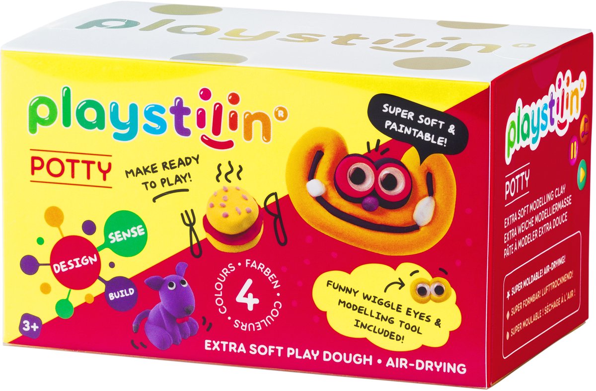 Playstilin | Potty Extra Zachte Klei
