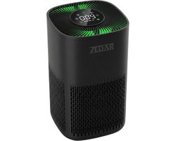 Luchtreiniger / Air Purifier met APP en HEPA 13 filter + koolstoffilter - Werkt tegen huisstofmijt, hooikoorts, allergie, stof, - 210 m³/u - Zedar L600