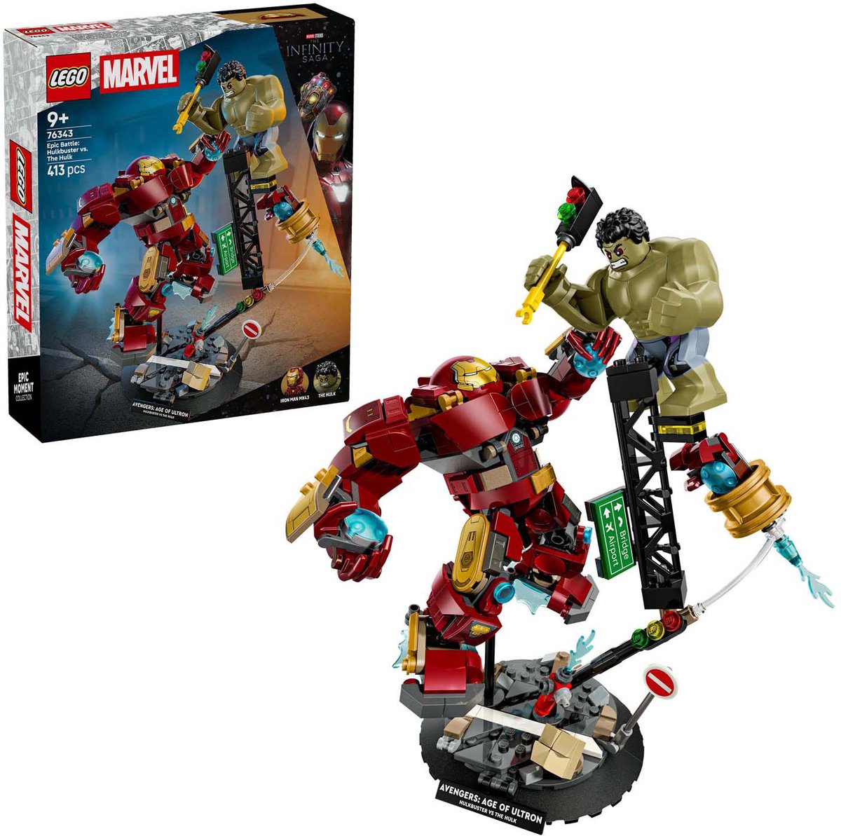 LEGO Marvel Ultieme strijd: Hulkbuster vs. Hulk Bouwpakket - 76343 – foto 7