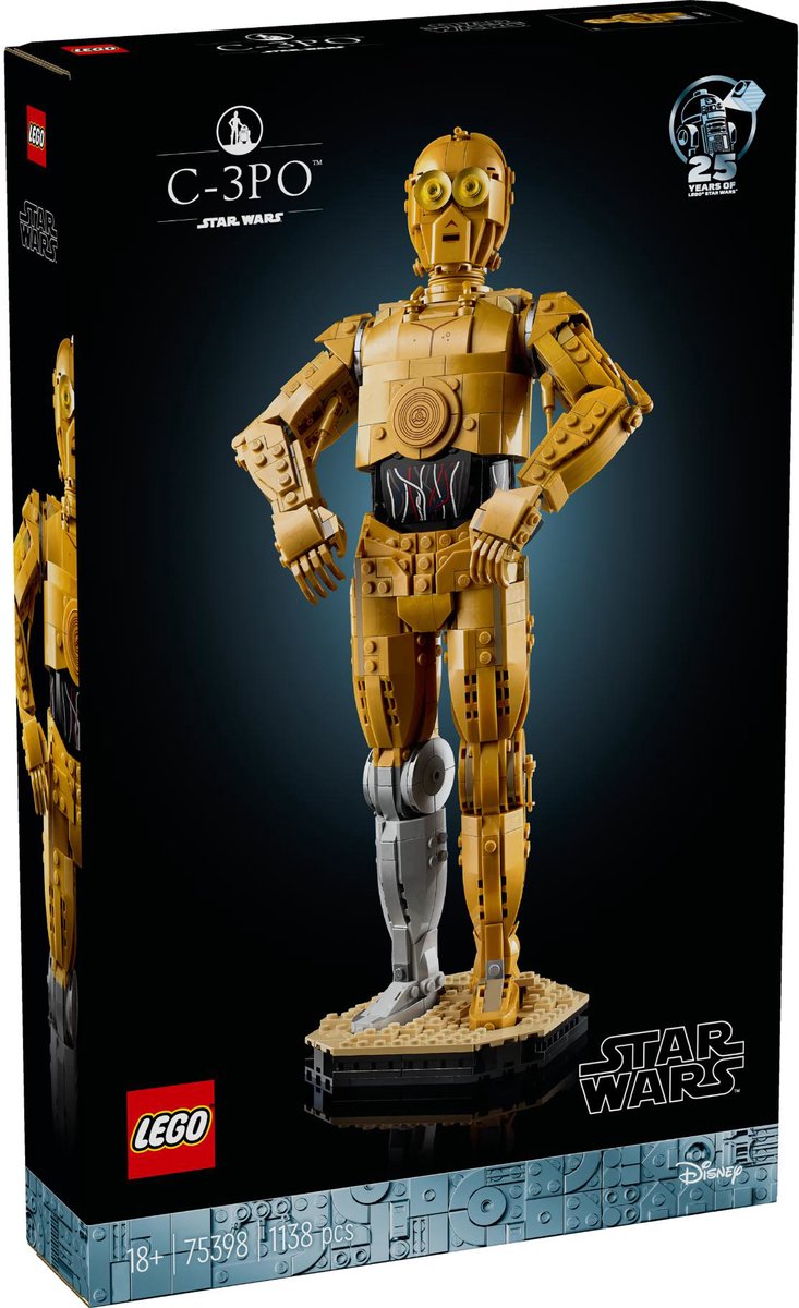 LEGO Star Wars - C-3PO constructiespeelgoed 75398