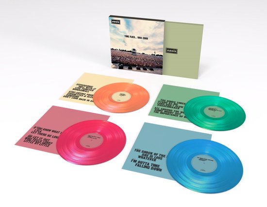 Oasis Time Flies 1994-2009 - 4LP Colored Vinyl RSD 2025 - 12/04