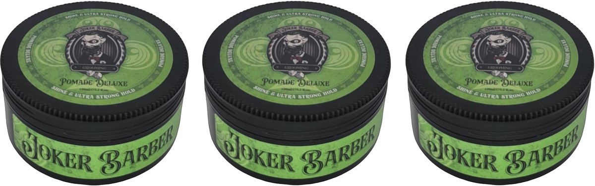 JOKER BARBER - 3X Pomade Deluxe 150ml