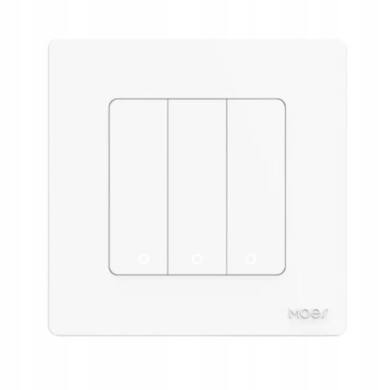 Moes Zigbee Tuya Scène Schakelaar - Draadloze Knop voor 9 Scènes | bol