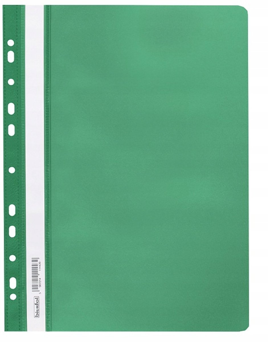 Biurfol PP Groene Hangmap A4 - 1 Stuk
