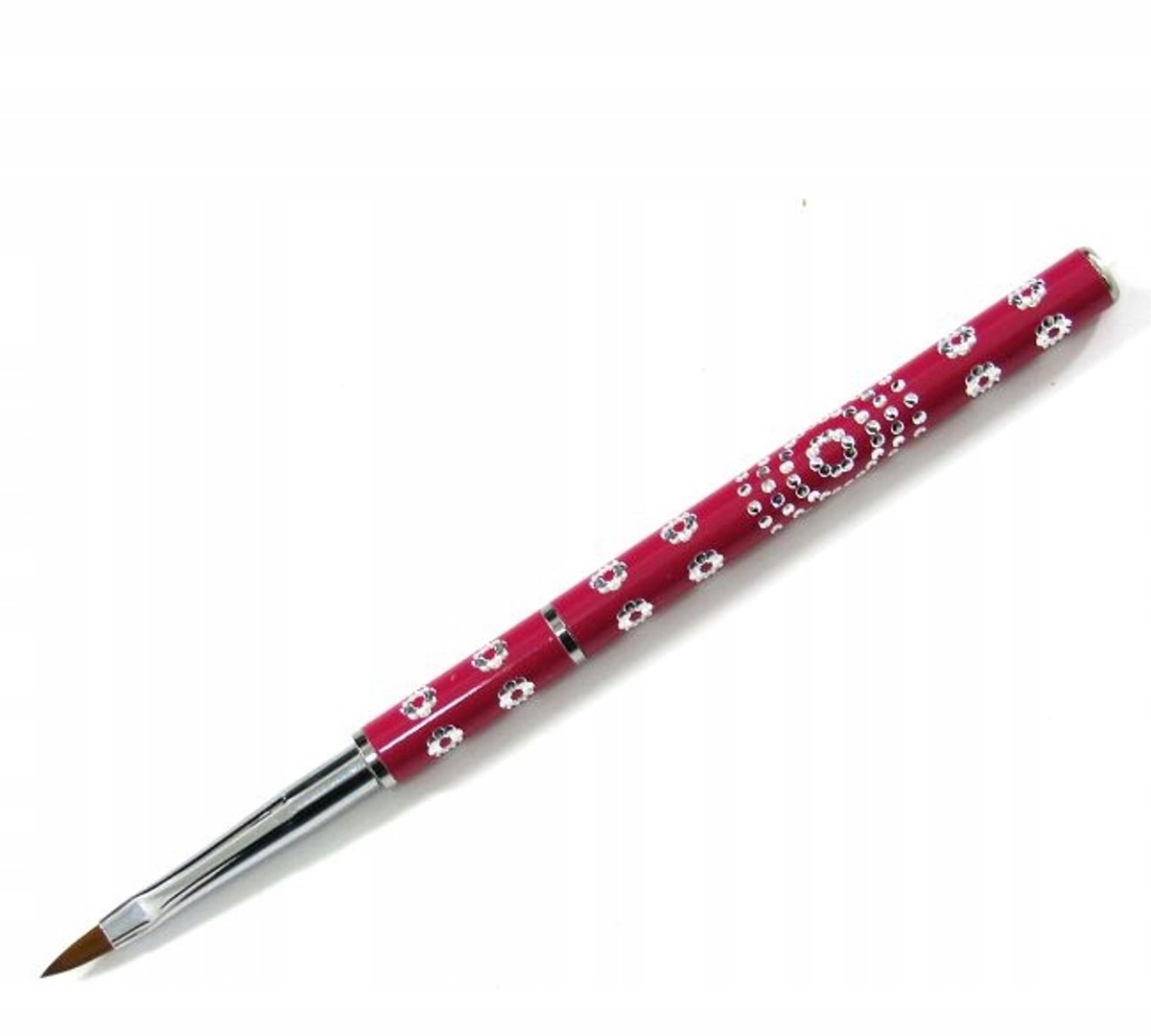 Evershine Acryl Penseel #2 - Inklapbaar, Rode Handgreep