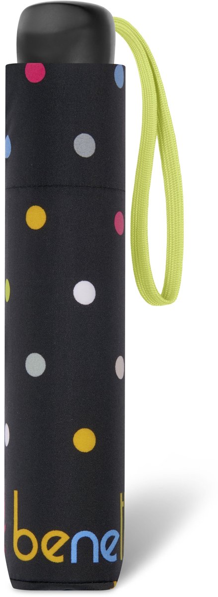 Benetton SuperMini Paraplu met Stippen - Windproof & Compact