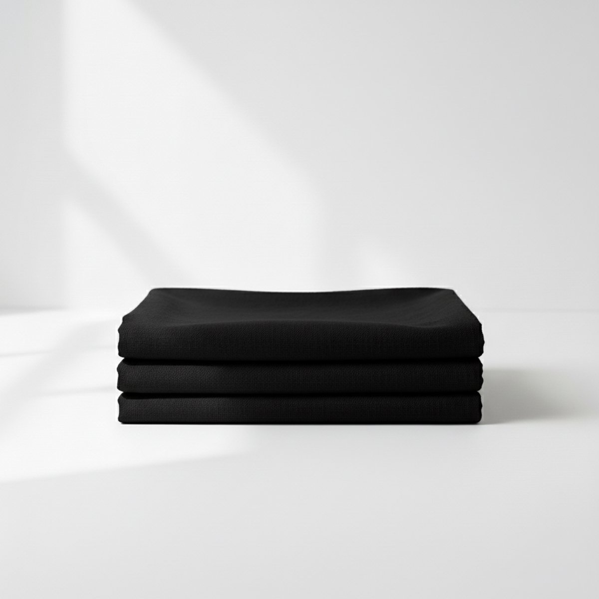VIVORA Tafelkleed – Premium Polyester Tafellaken – 140×240 cm – Onyx Black – Waterafstotend & Uitwasbaar