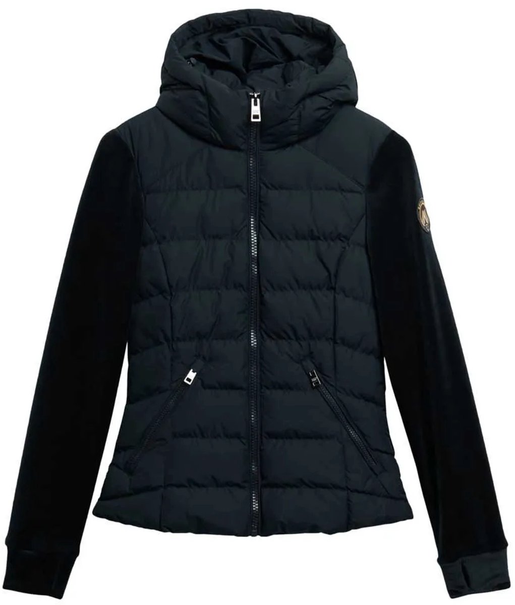 Superdry Hooded Fuji Storm Jas Dames Gewatteerde jassen Marineblauw