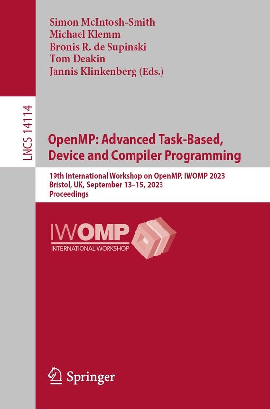 Springer Nature Proceedings Computer Science - OpenMP: Advan ... - cover