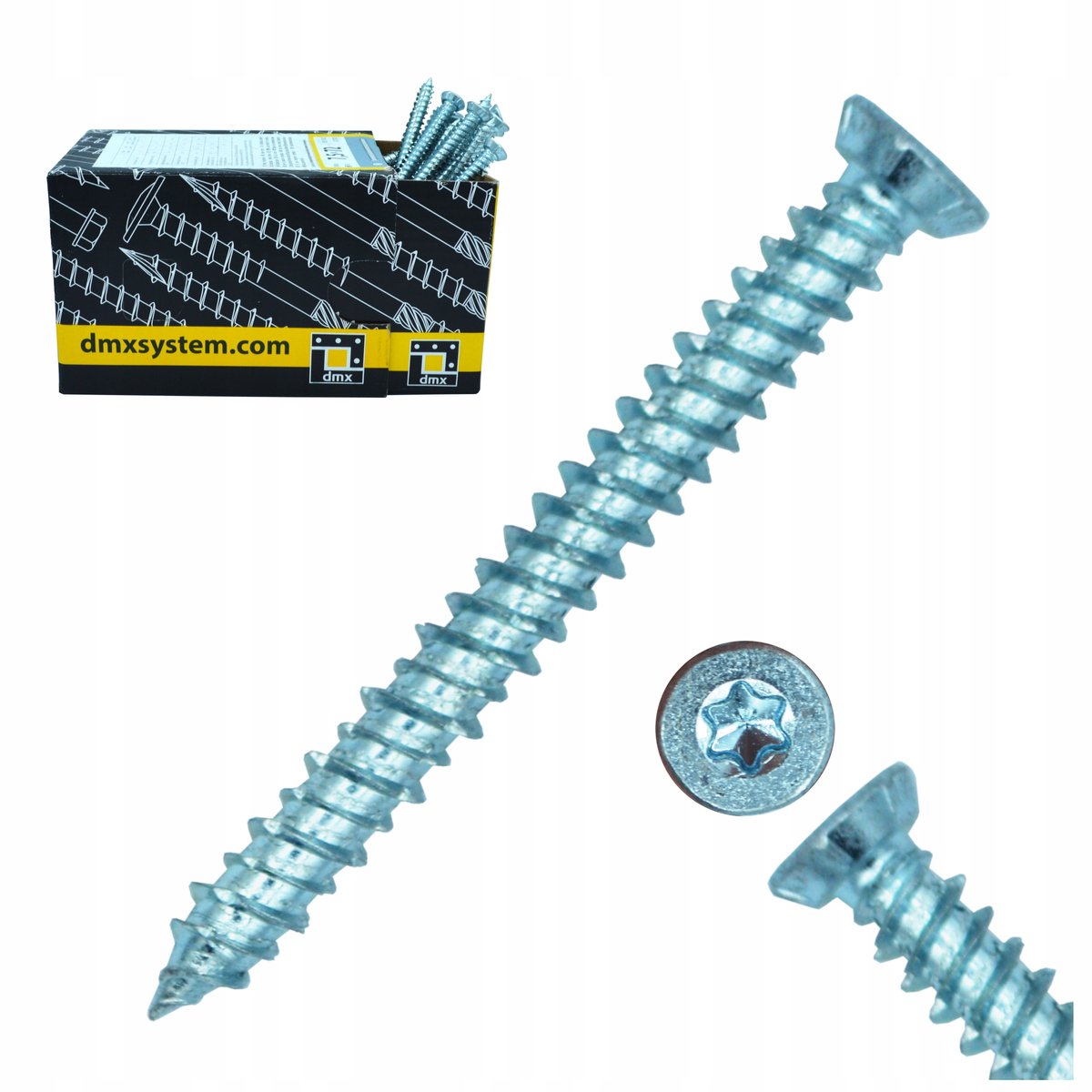 Stoelpluggen 7,5x102mm Torx voor kozijnen, beton & steen