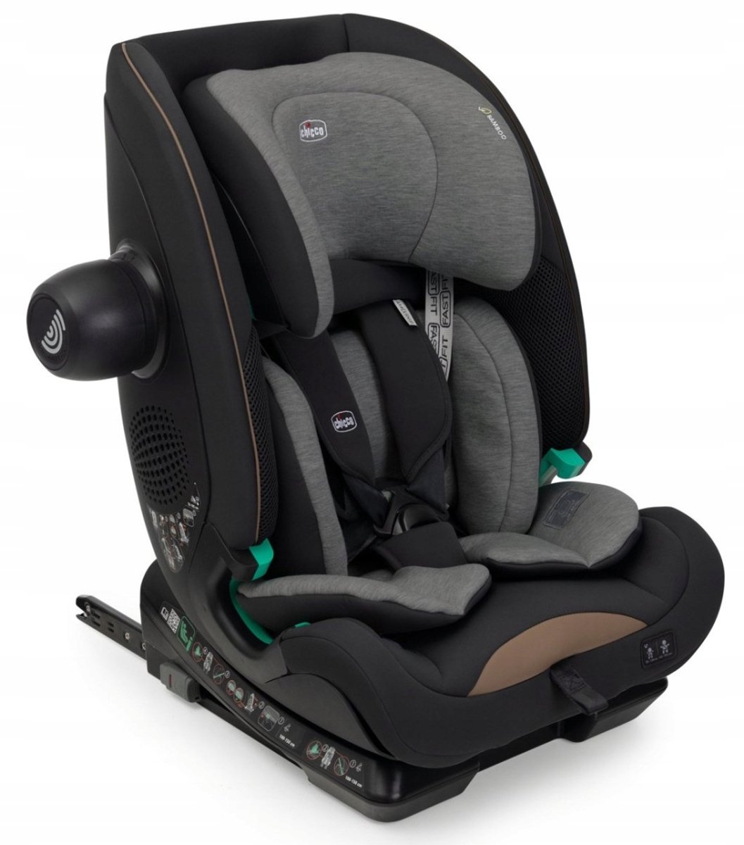 Chicco Seat&Go i-Size Autostoel Posh Zwart 76-150 cm
