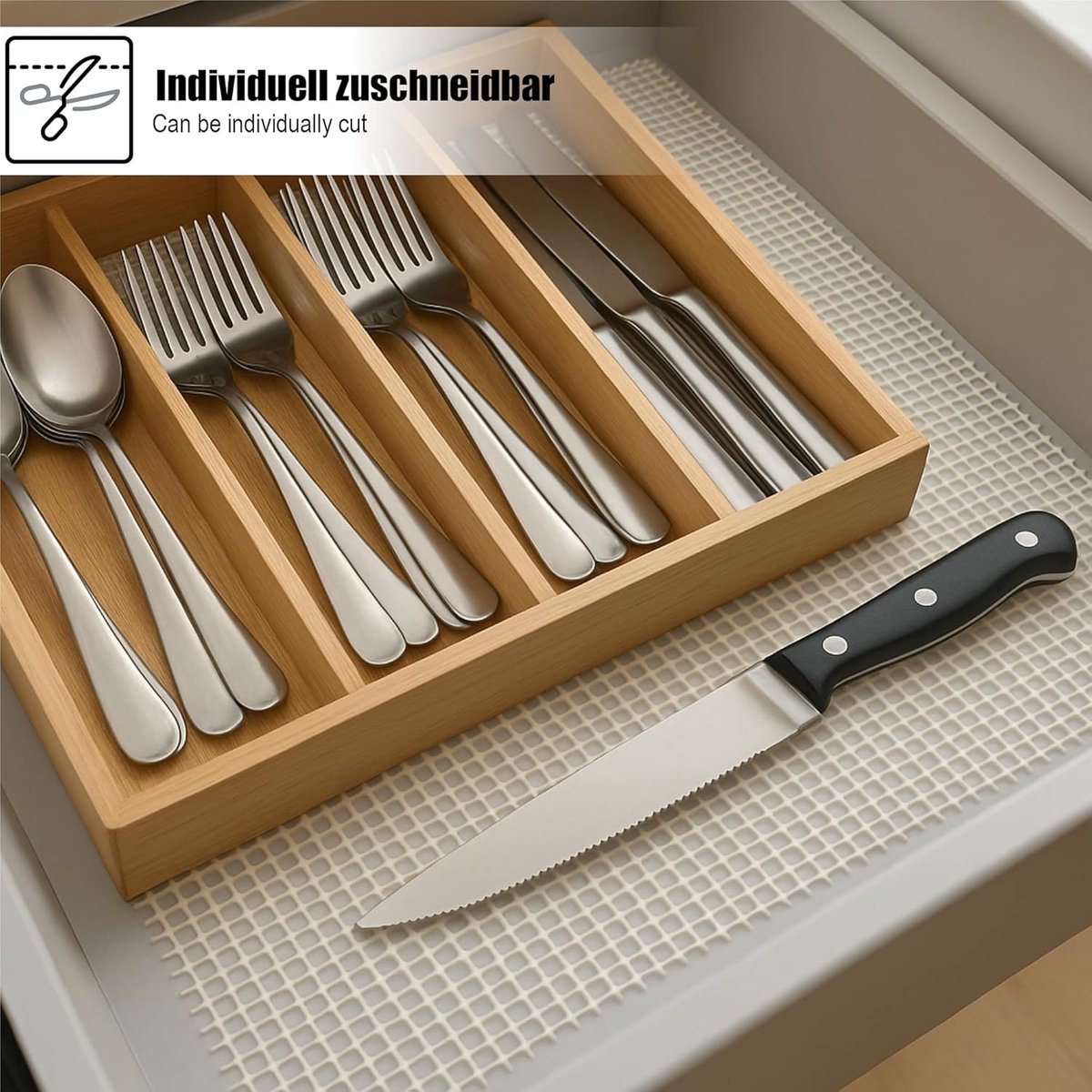 Candala antislipmat voor tapijten, meubelstoffen, tafelkleden - ondert