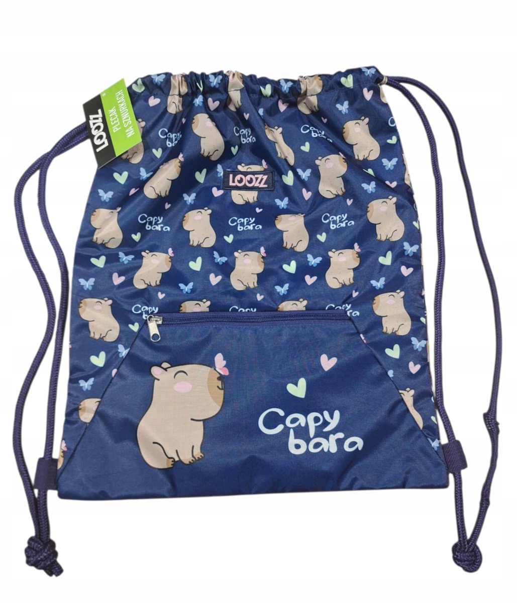 CoolPack Capybara Rugzak met Trekkoord - Schooltas/Sporttas