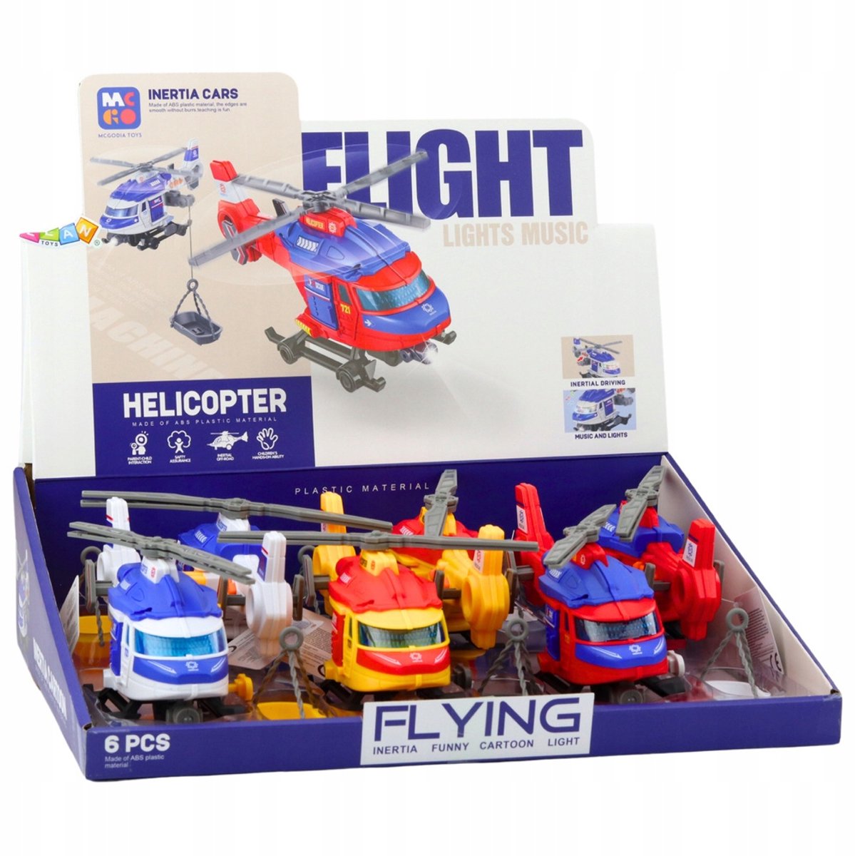 Reddingshelikopter met Licht & Geluid, Lier & Aandrijving