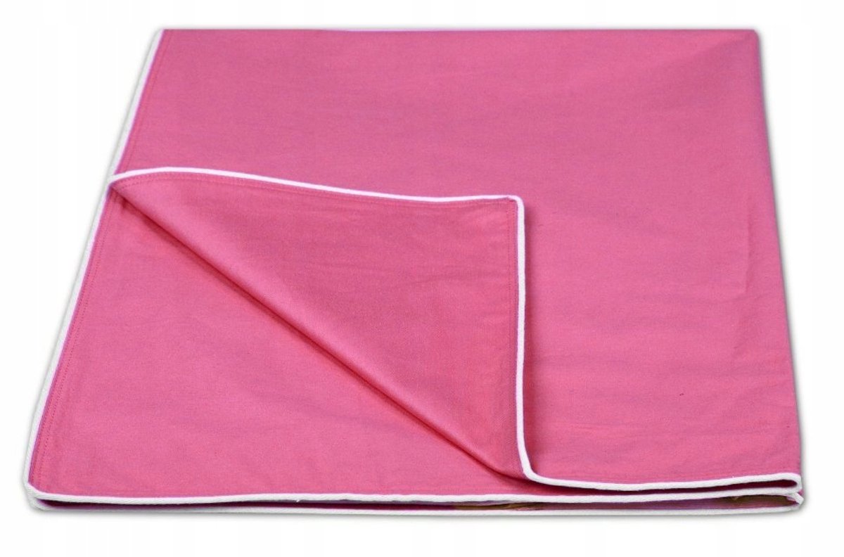 Katoenen kussensloop 40x40 cm - Roze