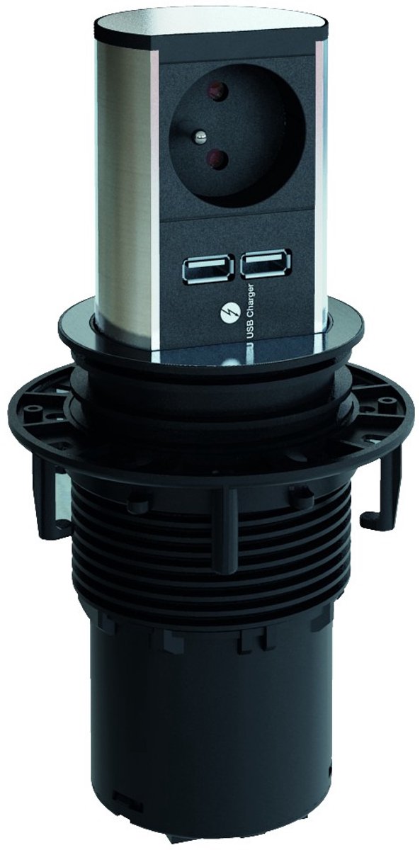 Bol.com Elevator 1st+USB inb.contd.017 Doeco Contactdozen aanbieding