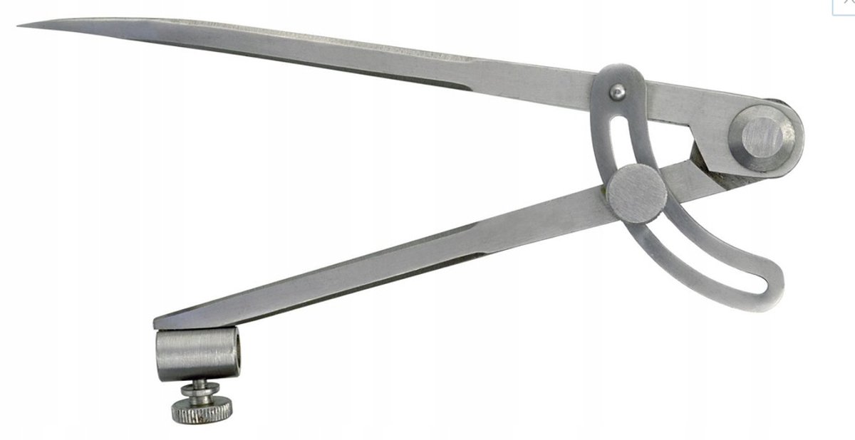 Limit Metaal Passer 300mm - Precisie Tekeninstrument