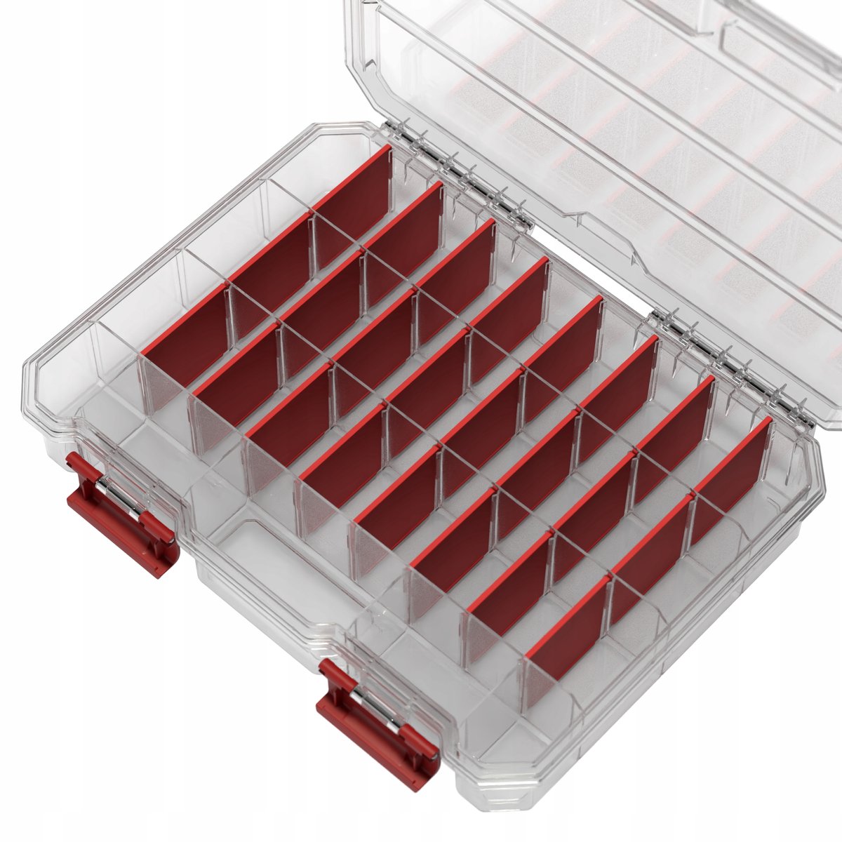 Qbrick Compact L Organizer Gereedschap Transparant 24 Vakken