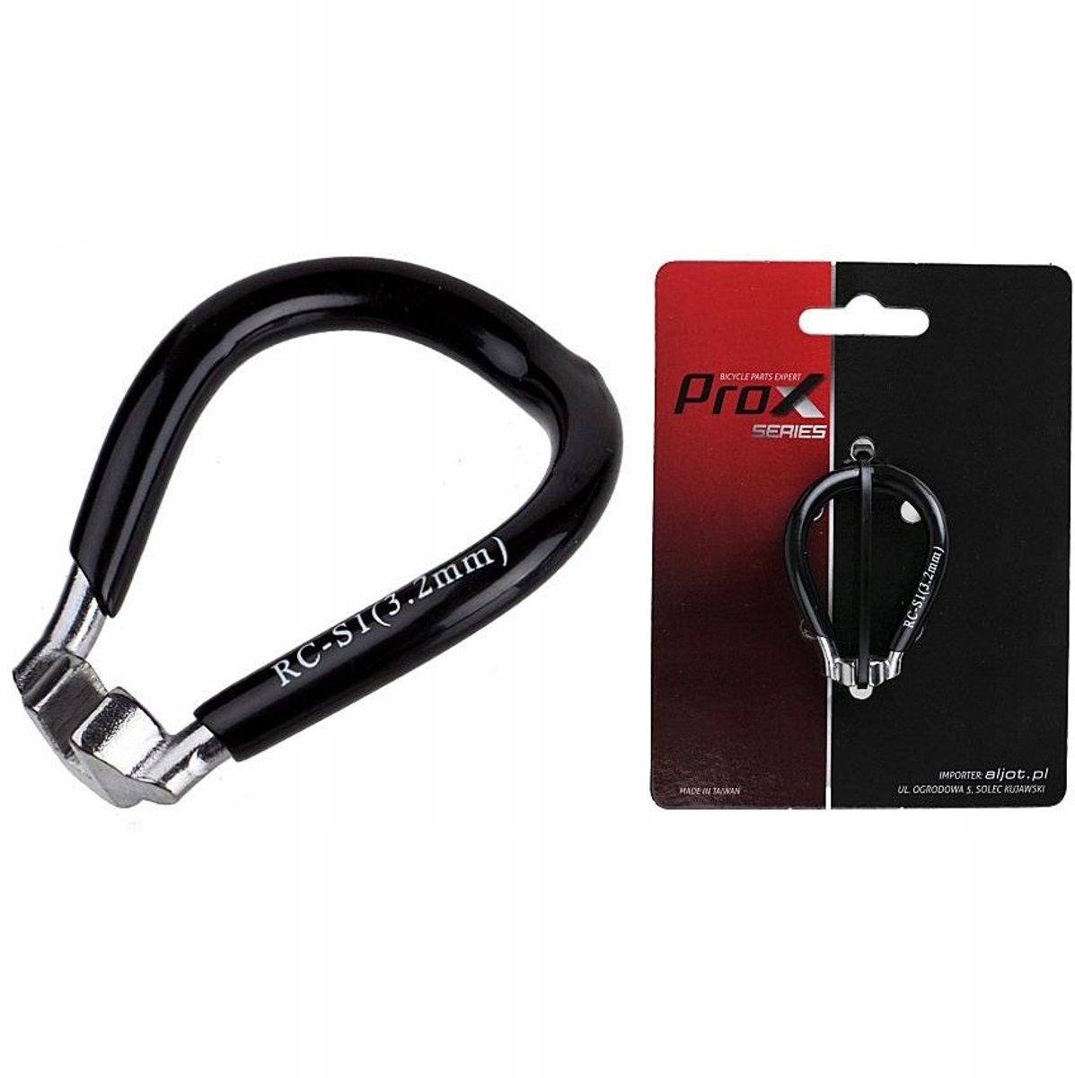Prox Spaaknippel Sleutel 3.25mm Zwart