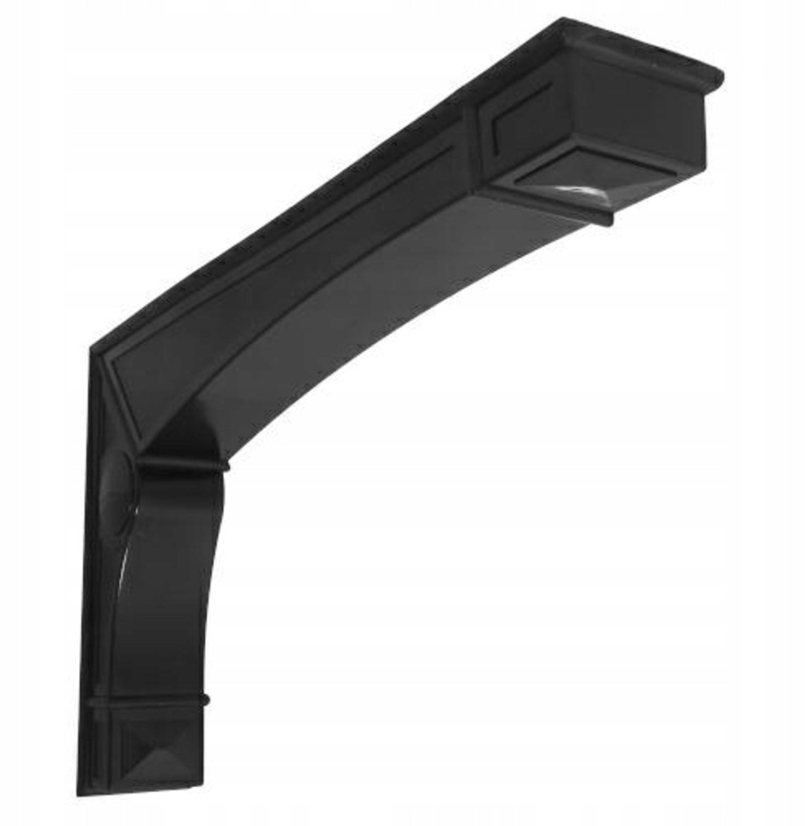 Zwarte Plankdrager DEA 240x140mm - Stevig en Stijlvol