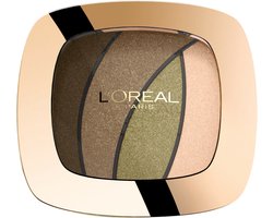 L'Oréal Paris Make-Up Designer Color Riche Les Ombres Quad - S6 Jungle Jade - Brown - Oogschaduw