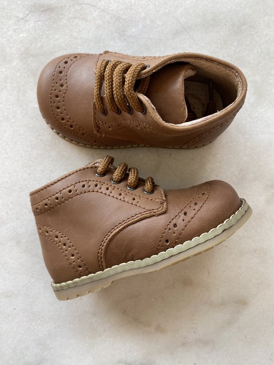 Chaussures Lunella First Step couleur cognac, pointure 19