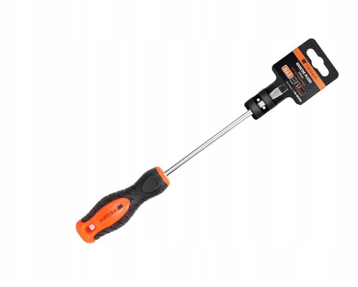 Sleufkopschroevendraaier SL 6.5x150mm - Teger