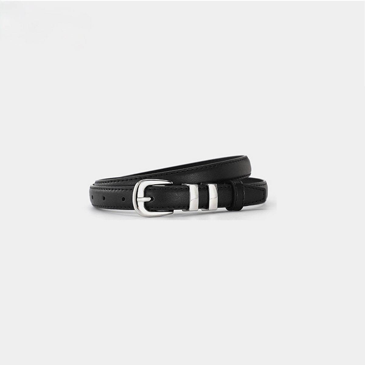 Zwarte damesriem - Deze stijlvolle riem past perfect bij jeans en casual broeken. Geschikt voor informele gelegenheden, bruiloften, feestjes, dagelijks gebruik, trouwjurken, elegante accessoires en modieus design.