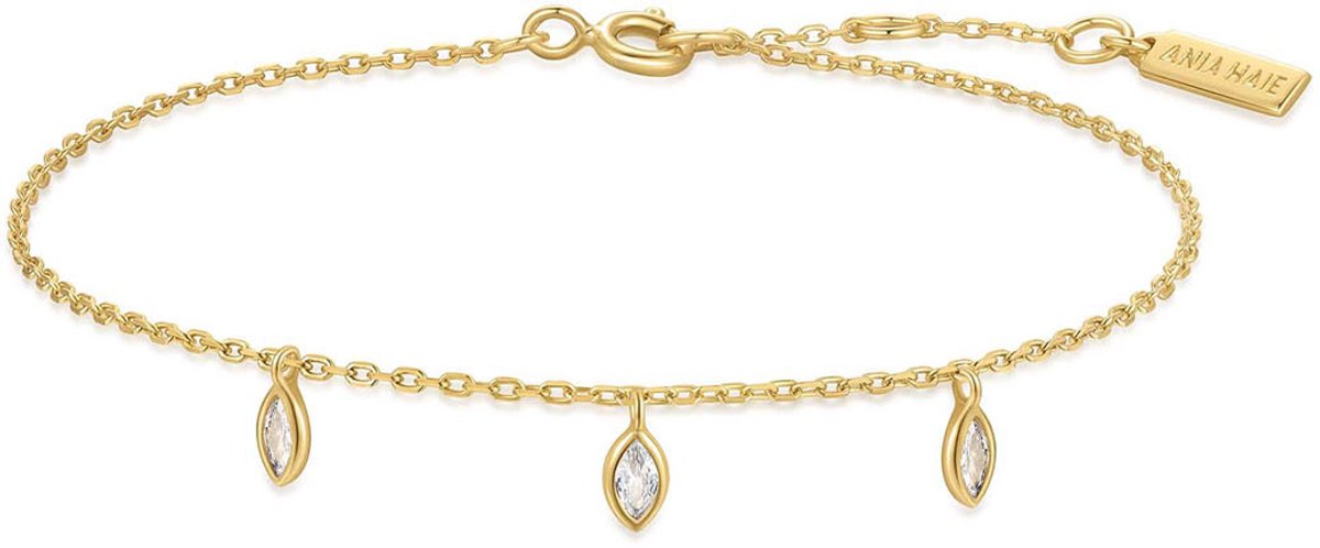 Ania Haie AH B066-02G Melodic Poet Dames Armband - Schakelarmband
