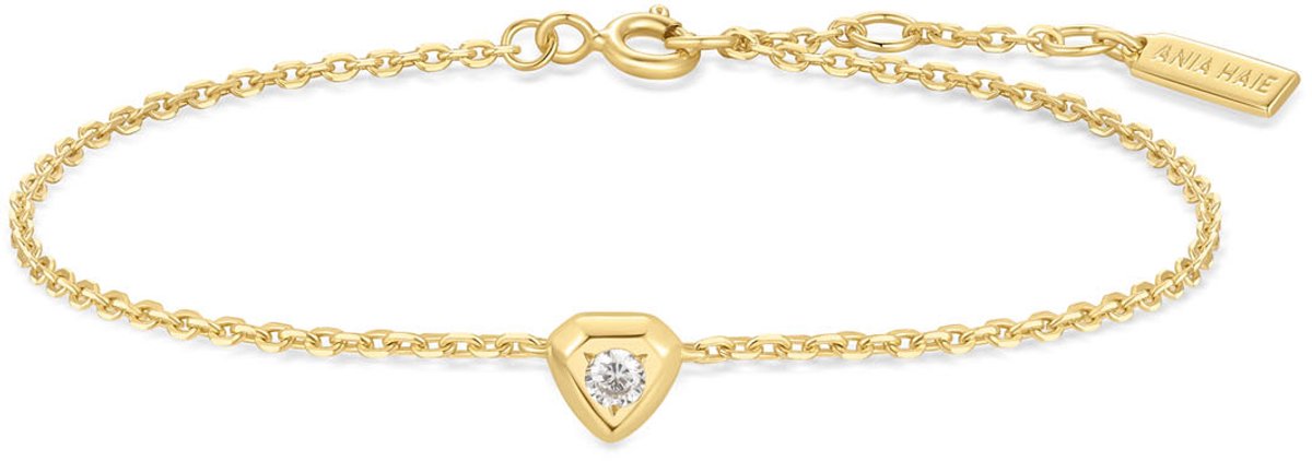 Ania Haie AH B067-01G Trailblazer Dames Armband - Schakelarmband