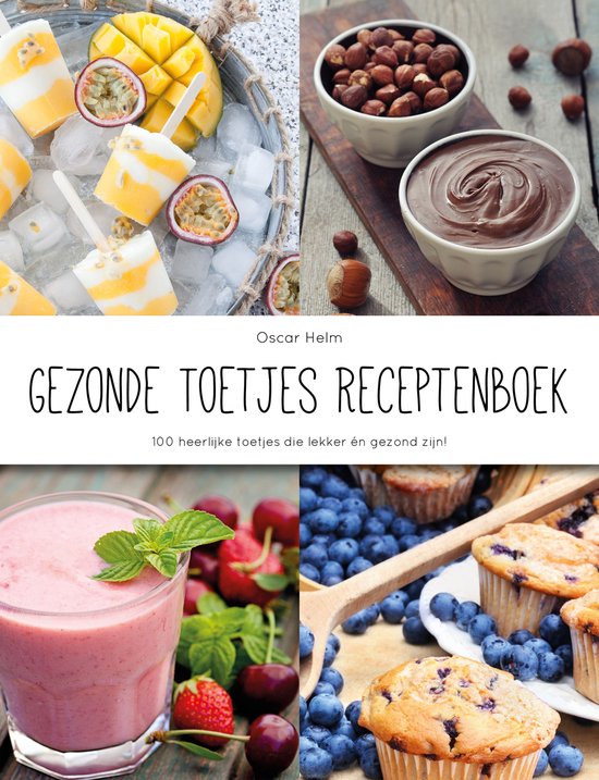 Gezonde Toetjes Receptenboek - cover