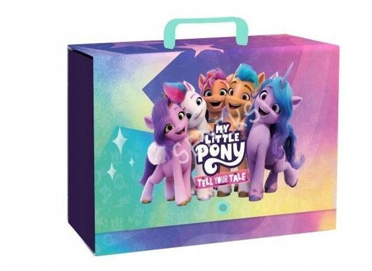 XL My Little Pony-kaart met handvat - C4-formaat
