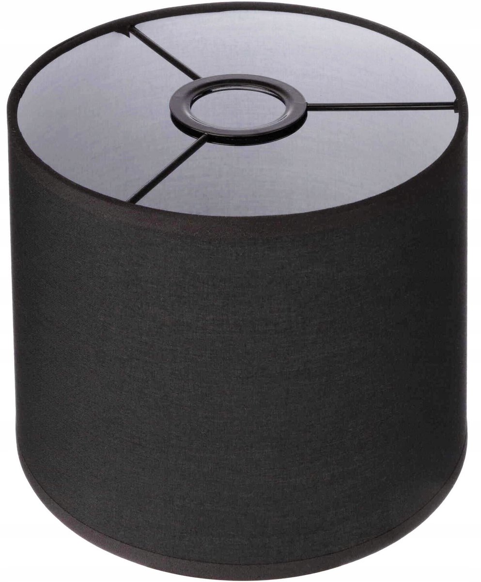 Klassieke zwarte cilinder lampvoet E27 fitting