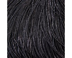 Zwart Gekartelde Borduurkous, 1mm, 4.9m/10g