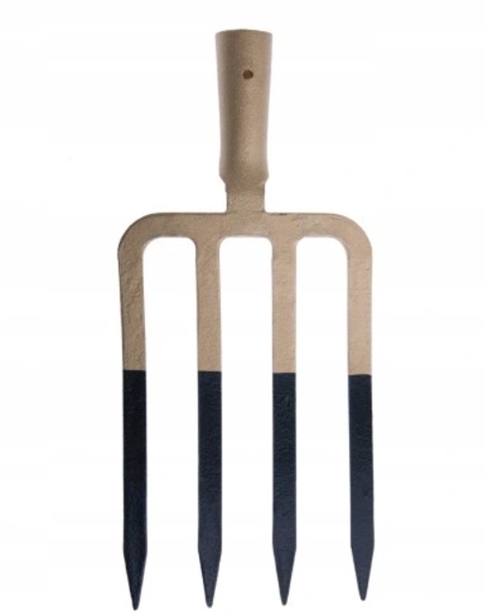 Versterkte Gesmede Tuin Vork - 4 Tanden