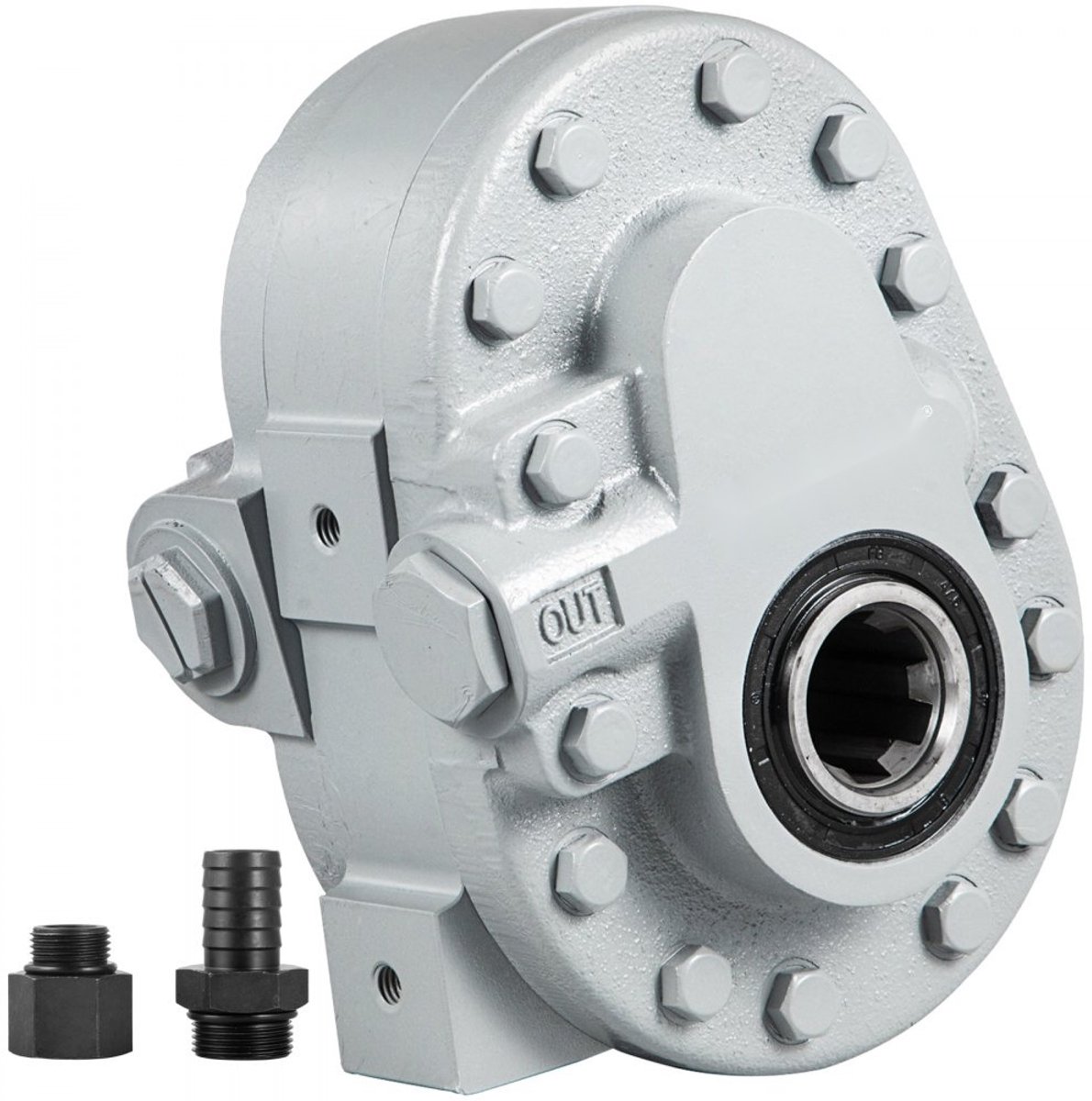 Hydraulische pomp - Houtkloverpomp - Debiet 80 L/min - Max. Druk 155 bar - Aftakas 540 tpm - SAE 12 Poort - Voor Laadklep/Schaarlift/Kiepwagen