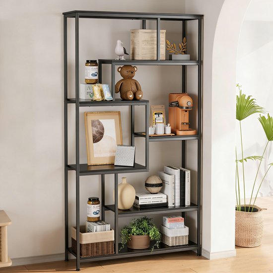 Bealife FS13 Boekenrek met 5 planken - Boekenkast industrieel - Bol