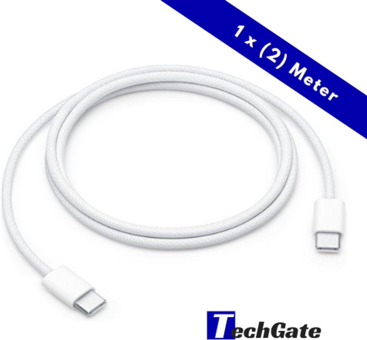 Image of 2m 60W USB C-C Oplaadkabel Geschikt voor iPhone 17/16/15 series - Kabels - 2m USB C-C Charging Cable Suitable for iPhone 17/16/15 (Pro - Pro Max) series