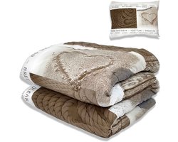 Dekbed zonder overtrek - All year 140x200cm - Dream - Wasbaar Dekbed Zonder Overtrek – Hypoallergeen & Antibacterieel – 30 dagen proefslapen - Wasbaar hoesloos dekbed - Bedrukt dekbed - zomerdekbed & winterdekbed