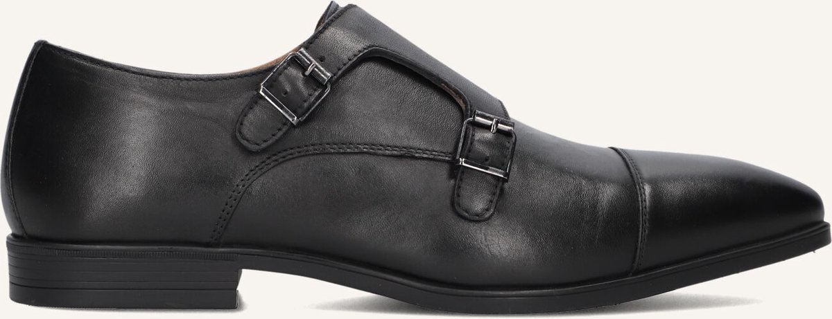 STEFANO LAURAN Stefano Lauran Gesp Nette schoenen - Business Schoenen - Heren - Zwart - Maat 42